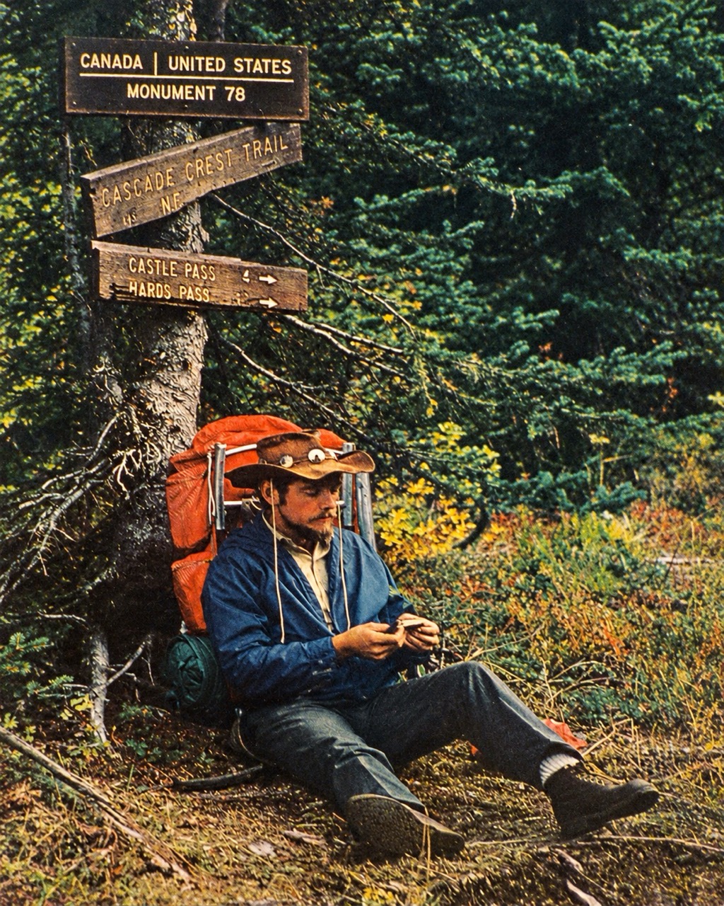 The northern terminus in 1970.